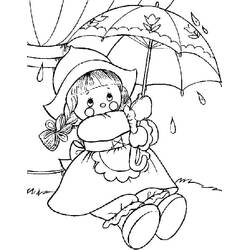 Dibujo para colorear: Muñeca (Juguetes y Juegos) #202198 - Dibujos para Colorear e Imprimir Gratis