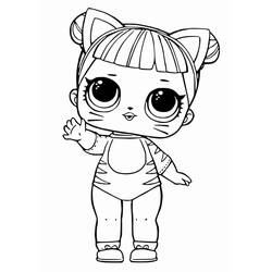 Dibujo para colorear: Muñeca LOL (Juguetes y Juegos) #176765 - Dibujos para Colorear e Imprimir Gratis