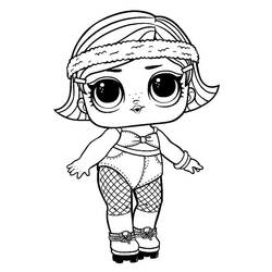 Dibujo para colorear: Muñeca LOL (Juguetes y Juegos) #176769 - Dibujos para Colorear e Imprimir Gratis