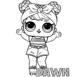 Dibujo para colorear: Muñeca LOL (Juguetes y Juegos) #176774 - Dibujos para Colorear e Imprimir Gratis