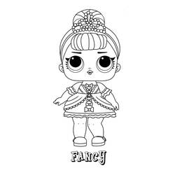 Dibujo para colorear: Muñeca LOL (Juguetes y Juegos) #176775 - Dibujos para Colorear e Imprimir Gratis