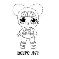 Dibujo para colorear: Muñeca LOL (Juguetes y Juegos) #176783 - Dibujos para Colorear e Imprimir Gratis