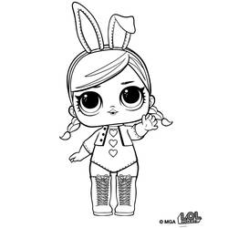 Dibujo para colorear: Muñeca LOL (Juguetes y Juegos) #176784 - Dibujos para Colorear e Imprimir Gratis