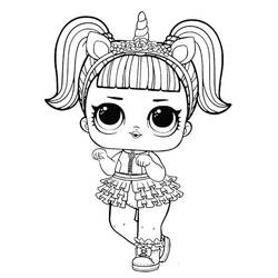 Dibujo para colorear: Muñeca LOL (Juguetes y Juegos) #176787 - Dibujos para Colorear e Imprimir Gratis
