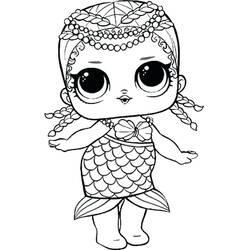 Dibujo para colorear: Muñeca LOL (Juguetes y Juegos) #176794 - Dibujos para Colorear e Imprimir Gratis