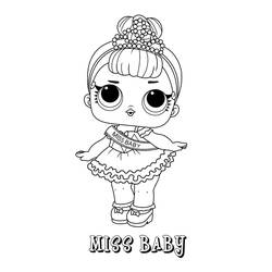 Dibujo para colorear: Muñeca LOL (Juguetes y Juegos) #176797 - Dibujos para Colorear e Imprimir Gratis