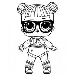 Dibujo para colorear: Muñeca LOL (Juguetes y Juegos) #176817 - Dibujos para Colorear e Imprimir Gratis