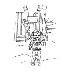 Dibujo para colorear: Playmobil (Juguetes y Juegos) #195434 - Dibujos para Colorear e Imprimir Gratis