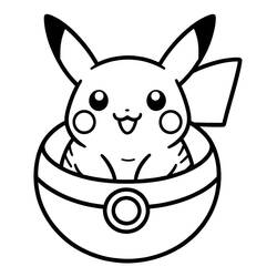 Dibujos para colorear: Pokeball - Dibujos para Colorear e Imprimir Gratis