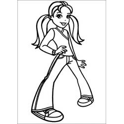 Dibujo para colorear: Polly Pocket (Juguetes y Juegos) #201938 - Dibujos para Colorear e Imprimir Gratis
