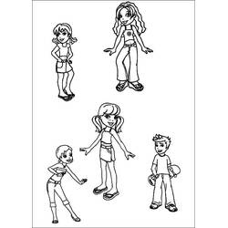 Dibujo para colorear: Polly Pocket (Juguetes y Juegos) #201939 - Dibujos para Colorear e Imprimir Gratis