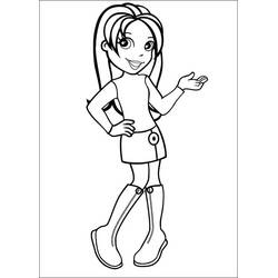 Dibujo para colorear: Polly Pocket (Juguetes y Juegos) #201942 - Dibujos para Colorear e Imprimir Gratis