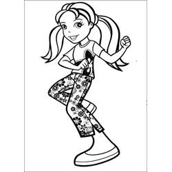 Dibujo para colorear: Polly Pocket (Juguetes y Juegos) #201947 - Dibujos para Colorear e Imprimir Gratis