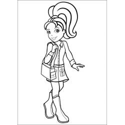 Dibujo para colorear: Polly Pocket (Juguetes y Juegos) #201950 - Dibujos para Colorear e Imprimir Gratis
