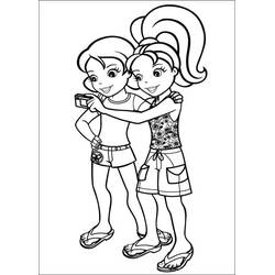 Dibujo para colorear: Polly Pocket (Juguetes y Juegos) #201951 - Dibujos para Colorear e Imprimir Gratis