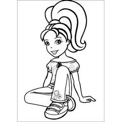 Dibujo para colorear: Polly Pocket (Juguetes y Juegos) #201963 - Dibujos para Colorear e Imprimir Gratis