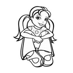 Dibujo para colorear: Polly Pocket (Juguetes y Juegos) #201966 - Dibujos para Colorear e Imprimir Gratis