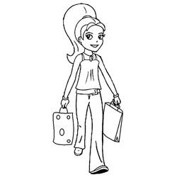 Dibujo para colorear: Polly Pocket (Juguetes y Juegos) #201967 - Dibujos para Colorear e Imprimir Gratis