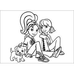 Dibujo para colorear: Polly Pocket (Juguetes y Juegos) #201969 - Dibujos para Colorear e Imprimir Gratis