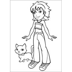 Dibujo para colorear: Polly Pocket (Juguetes y Juegos) #201971 - Dibujos para Colorear e Imprimir Gratis