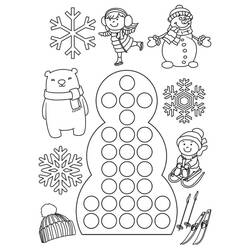 Dibujo para colorear: Pop It (Juguetes y Juegos) #200801 - Dibujos para Colorear e Imprimir Gratis