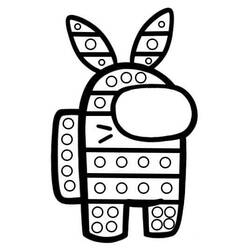 Dibujo para colorear: Pop It (Juguetes y Juegos) #200820 - Dibujos para Colorear e Imprimir Gratis