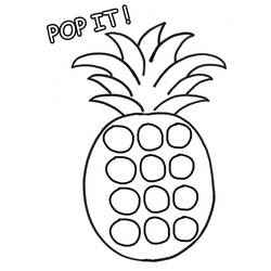 Dibujo para colorear: Pop It (Juguetes y Juegos) #200824 - Dibujos para Colorear e Imprimir Gratis