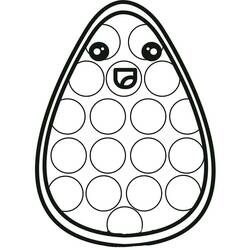 Dibujo para colorear: Pop It (Juguetes y Juegos) #200834 - Dibujos para Colorear e Imprimir Gratis