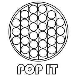 Dibujo para colorear: Pop It (Juguetes y Juegos) #200838 - Dibujos para Colorear e Imprimir Gratis
