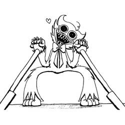 Dibujo para colorear: Poppy Playtime (Juguetes y Juegos) #189610 - Dibujos para Colorear e Imprimir Gratis