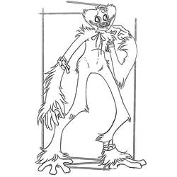 Dibujo para colorear: Poppy Playtime (Juguetes y Juegos) #189624 - Dibujos para Colorear e Imprimir Gratis