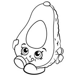 Dibujo para colorear: Shopkins (Juguetes y Juegos) #195787 - Dibujos para Colorear e Imprimir Gratis