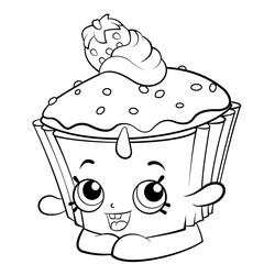 Dibujo para colorear: Shopkins (Juguetes y Juegos) #195788 - Dibujos para Colorear e Imprimir Gratis