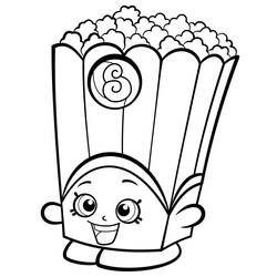 Dibujo para colorear: Shopkins (Juguetes y Juegos) #195791 - Dibujos para Colorear e Imprimir Gratis