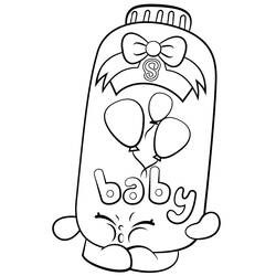 Dibujo para colorear: Shopkins (Juguetes y Juegos) #195792 - Dibujos para Colorear e Imprimir Gratis