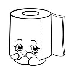 Dibujo para colorear: Shopkins (Juguetes y Juegos) #195795 - Dibujos para Colorear e Imprimir Gratis