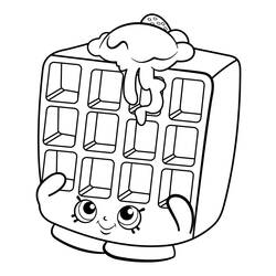 Dibujo para colorear: Shopkins (Juguetes y Juegos) #195798 - Dibujos para Colorear e Imprimir Gratis