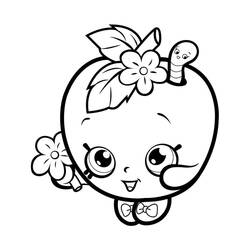 Dibujo para colorear: Shopkins (Juguetes y Juegos) #195799 - Dibujos para Colorear e Imprimir Gratis