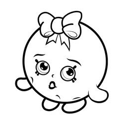 Dibujo para colorear: Shopkins (Juguetes y Juegos) #195802 - Dibujos para Colorear e Imprimir Gratis