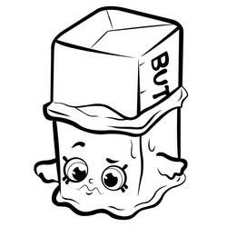 Dibujo para colorear: Shopkins (Juguetes y Juegos) #195803 - Dibujos para Colorear e Imprimir Gratis