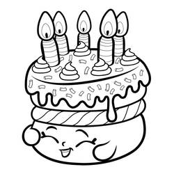 Dibujo para colorear: Shopkins (Juguetes y Juegos) #195804 - Dibujos para Colorear e Imprimir Gratis