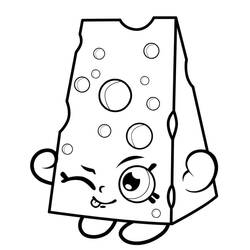 Dibujo para colorear: Shopkins (Juguetes y Juegos) #195805 - Dibujos para Colorear e Imprimir Gratis