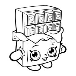 Dibujo para colorear: Shopkins (Juguetes y Juegos) #195806 - Dibujos para Colorear e Imprimir Gratis