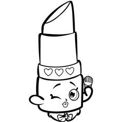 Dibujo para colorear: Shopkins (Juguetes y Juegos) #195810 - Dibujos para Colorear e Imprimir Gratis