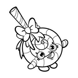 Dibujo para colorear: Shopkins (Juguetes y Juegos) #195811 - Dibujos para Colorear e Imprimir Gratis