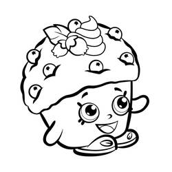 Dibujo para colorear: Shopkins (Juguetes y Juegos) #195812 - Dibujos para Colorear e Imprimir Gratis