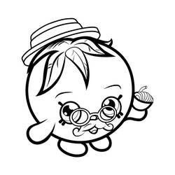 Dibujo para colorear: Shopkins (Juguetes y Juegos) #195814 - Dibujos para Colorear e Imprimir Gratis