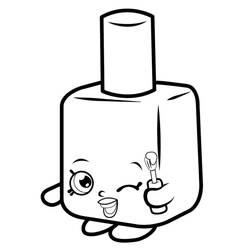 Dibujo para colorear: Shopkins (Juguetes y Juegos) #195816 - Dibujos para Colorear e Imprimir Gratis