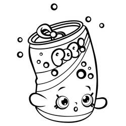 Dibujo para colorear: Shopkins (Juguetes y Juegos) #195822 - Dibujos para Colorear e Imprimir Gratis