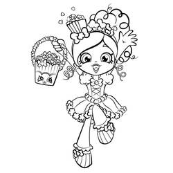 Dibujo para colorear: Shoppies Dolls (Juguetes y Juegos) #199249 - Dibujos para Colorear e Imprimir Gratis